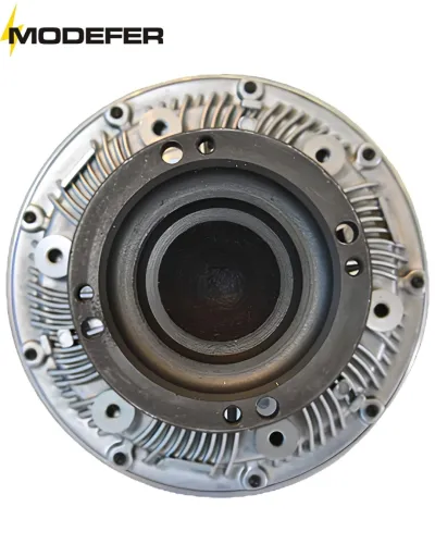 EMBREAGEM VISCOSA DA H�LICE COMPAT�VEL COM VOLVO  ( FUROS DA FLANGE VAZADOS )  FAN CLUTCH/FAN DRIVE/POLIA VISCOSA/EMBRAG