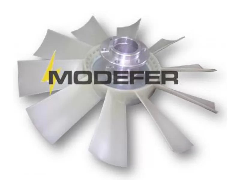 HLICE VENTILADOR COM CUBO ALUMINIO VOLKS Motor MWM 229 / FAN BLADE / VENTOINHA DO RADIADOR 