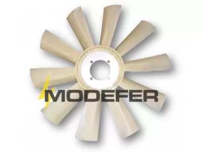 HLICE VENTILADOR 10 PS MICRO-NIBUS VOLARE - MWM ( 10 PS ) FAN BLADE /  VENTOINHA DO RADIADOR 