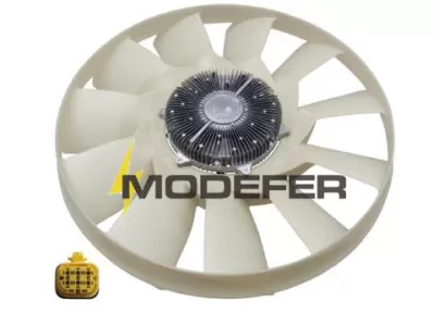 VENTILADOR VISCOSO ELETRNICO COMPLETO  VOLKS COM MOTOR MAN 280CV / VENTOINHA COMPLETA DO RADIADOR / ACOPLAMENTO VISCOSO / VISCOUS FAN/CONJUNTO VISCOS